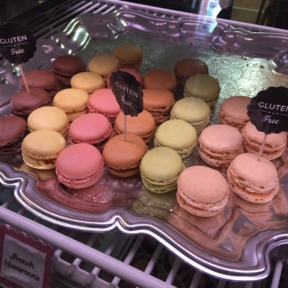 Gluten-free macarons from Bella Christies and Lil Z's Sweet Boutique